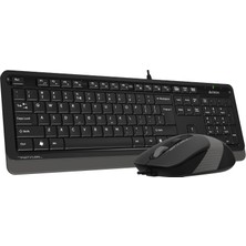 A4Tech A4 Tech F1010 Q USB Gri Tr mm Klavye+Optik Mouse