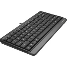 A4Tech A4 Tech FK11 Slım Q Klavye USB Gri