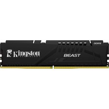 Kingston 16GB Ddr5 5600MHZ CL36 Dımm KF556C36BBE-16TR Kıngston Beast Soğutuculu 1X16G