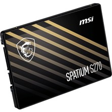 MSI Msı SSD Spatıum S270 Sata 2.5 960GB R500 W450