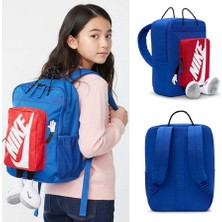 Nike Boxy Unisex Çocuk Sırt Çantası Mavi Okul ve Günlük Sırt Çantası | HM9973-480