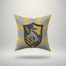 Sihir Dükkanı Harry Potter Yastık - Hufflepuff Logo
