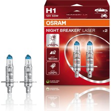 1001 Night Breaker Laser H1 Ampul 64150NL -%150 Daha Fazla Işık