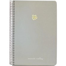 Gıpta Mıcro Notes Spiralli Sert Kapak 17X24 100YP. Noktalı Defter 8865 - Tekli