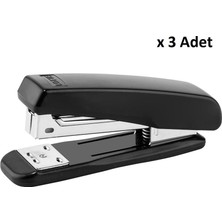 Lotte Zımba Makinesi 24/6 Siyah x 3 Adet