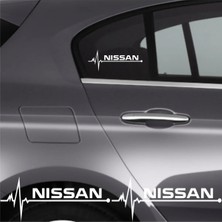 PINAXAR Nissan Bluebird Için Özel Yeni Uyumlu Aksesuar Oto Ritim Özel Yeni Sticker 2 Adet 20*9 cm