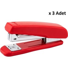 Lotte Zımba Makinesi 24/6 Kırmızı x 3 Adet