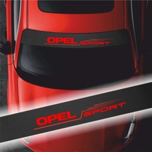 PINAXAR Opel Adam Için Özel Yeni Uyumlu Aksesuar Oto Ön Cam Özel Yeni Sticker