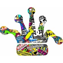 PINAXAR Şapka Motor Prime Kalite Oto Sticker Kabartmalı Dekoratif Sticker Oto Araç Cam Laptop Motosiklet Su