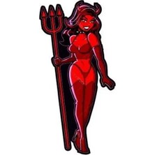 PINAXAR Şeytan Motor Prime Kalite Oto Sticker Kabartmalı Dekoratif Sticker Oto Araç Cam Laptop Motosiklet Su