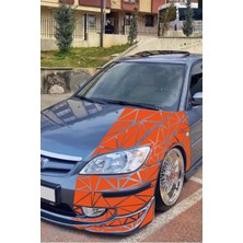 PINAXAR Üçgen Kesim Kamuflaj Araç Kaplama Sticker Folyosu 1 Metrekare ( Mat Olan Folyo Modelidir )