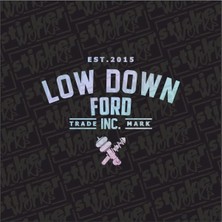 PINAXAR Low Down Ford Arka Cam Hologram Sticker 20 x 15,5 cm