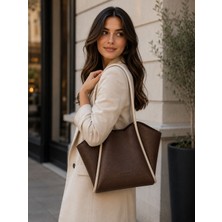 Parisienne Boutique Kadın Makyaj Çantalı Günlük El ve Omuz Çantası