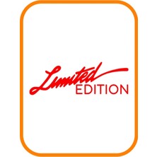 PINAXAR Limited Edition Oto Yerli Üretim A+Kalite Kırmızı 25*8 cm Dayanıklı