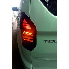 PINAXAR Ford Tourneo Courier Stop Farı LED Görünümlü Folyo Kaplama - Stop Kaplama
