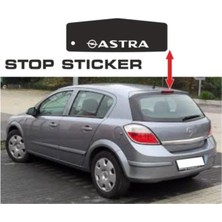 PINAXAR Opel Astra H Kasa Stop Özel Yeni Sticker