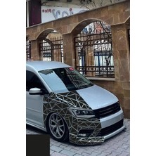 PINAXAR Üçgen Kesim Kamuflaj Araç Kaplama Sticker Folyosu 1 Metrekare Mat Olan Folyo Modelidir