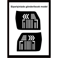 PINAXAR Uno Için Özel Yeni Uyumlu Aksesuar Stop Farı LED Görünümlü Folyo Kaplama