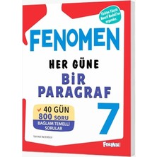 Fenomen Yayıncılık Fenomen Okul 2027 7. Sınıf Paragraf Her Güne Bir Soru Bankası Maarif Model