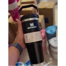 Özdemir Stanley Iceflow Flip Straw 0.89 Lt Mat Siyah