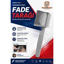 Transformacion Eğimli Berber Fade Tarağı Geçiş ve Konumlandırma Tarağı 723613