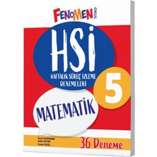 Fenomen Yayıncılık Fenomen Okul 2027 5. Sınıf Matematik Haftalık Süreç Izleme Denemeleri 36 Adet Maarif Model