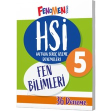 Fenomen Yayıncılık Fenomen Okul 2027 5. Sınıf Fen Bilimleri Haftalık Süreç Izleme Denemeleri 36 Adet Maarif Model