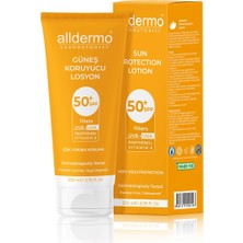 Alldermo SPF50 Güneş Koruyucu Losyon 200 ml