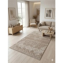 Nevmahall Makinede Yıkanabilir Kaymaz Taban Antialerjik Iskandinav Desenli Kilim Serisi Garden