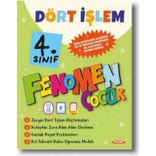Fenomen Çocuk Yayınları Fenomen Çocuk 2026 4. Sınıf Dört Işlem Soru Bankası