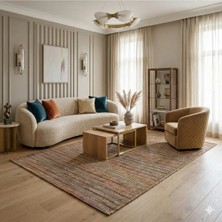 Nevmahall Leke Tutmayan Sık Dokuma Antialerjik Nevsisal Soft Renkli Sisal Halısı