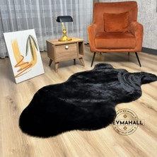 Nevmahall Premıum Kalite Tavşan Peluş Post Kesim Yumuşak Doku Tüy Dökmez Halı