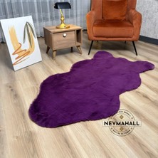 Nevmahall Premıum Kalite Tavşan Peluş Post Kesim Yumuşak Doku Tüy Dökmez Halı