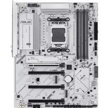 Asus B850 Max Gamıng Wıfı 7 Amd Am5 Ddr5 Anakart Beyaz