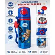 Konak Alışveriş Çoçuk Ayıtedy Temalıtermos 500ML Pipetli Matara