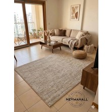 Nevmahall Kaymaz Taban Buklet Halı Sade Vizon