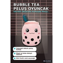 Techora Sale 35 cm Bubble Tea Peluş Oyuncak 1 Adet Rastgele Renk Sevimli Hediye Peluş BX-313540