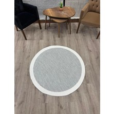 Nevmahall Leke Tutmayan Agra Sisal Halı Gri-Krem