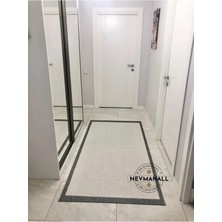 Nevmahall Premium Kalite Makinada Yıkanabilir Kaymaz Taban Antialerjik Wool Sisal Halı