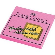 1001 Yapışkan Notluk 75 x 75 Mm, Fosforlu Pembe