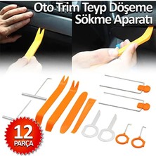 Meyzone Trim Sökme Aparatı Oto Döşeme Teyp 12 Parça Radyo Kapı Döşeme Sökme Aparatı