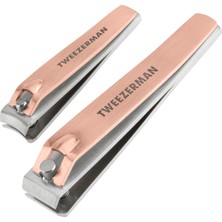 Tweezerman Combo Clipper Set Rose Gold Tırnak Makası Seti