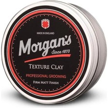 1001 Morgan's Pomade Texture Clay Firm Matt Finish - Doku Veren Sert Saç Şekillendirme Kili 75 ml