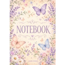 Liamir Studio Notebook, A5 Çizgili Not Defteri 50 Yaprak, 100 Sayfa, Laminasyon Kapak / Tel Spiral