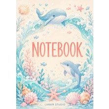 Liamir Studio Notebook, A5 Çizgili Not Defteri 50 Yaprak, 100 Sayfa, Laminasyon Kapak / Tel Spiral