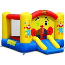 Edutoys Şişme Palyaço Kaydıraklı Zıp Zıp Oyun Parkı