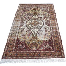 Kilim Antik El Dokuma Model Ürgüp Yün Halı 1706 - Vintage - Çok Renkli
