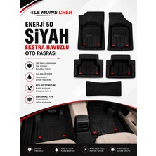 Le Moins Cher Mini Clubman Cooper Havuzlu Oto Paspası Kaymaz Taban Dayanıklı Enerji Siyah