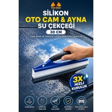 Fine Clean Profesyonel Silikon Oto Cam & Kaporta Su Çekçeği , Araba Çekçeki 30 cm