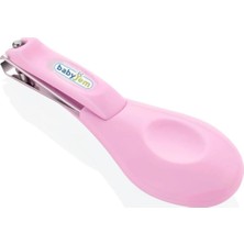 Bebek Kolay Kavrama Çıtçıt Tırnak Makası, Pembe
